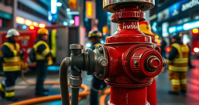 Sistema de hidrantes para combate a incêndio: segurança e eficiência garantidas Sistema de hidrantes para combate a incêndio: segurança e eficiência garantidas