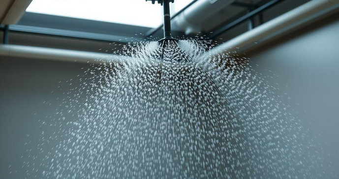 Sistema de sprinkler para proteção contra incêndio garante segurança eficaz Sistema de sprinkler para proteção contra incêndio garante segurança eficaz