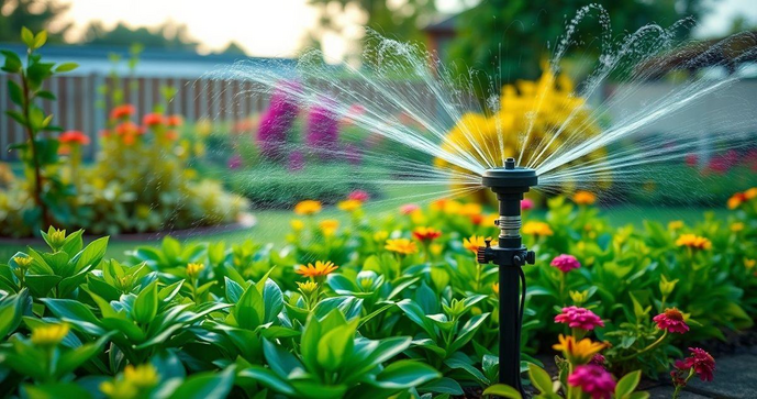 Transforme Seu Jardim com um Sistema de Aspersores de Água Eficiente e Sustentável
