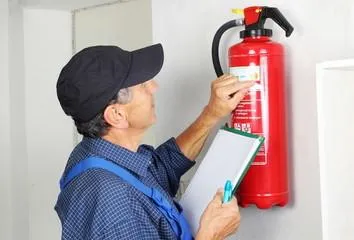 Testes de prevenção e combate a incêndios